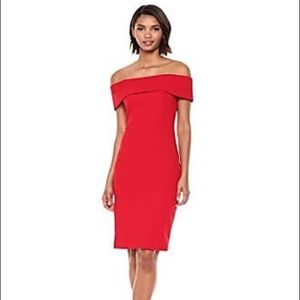 Calvin Klein red dress